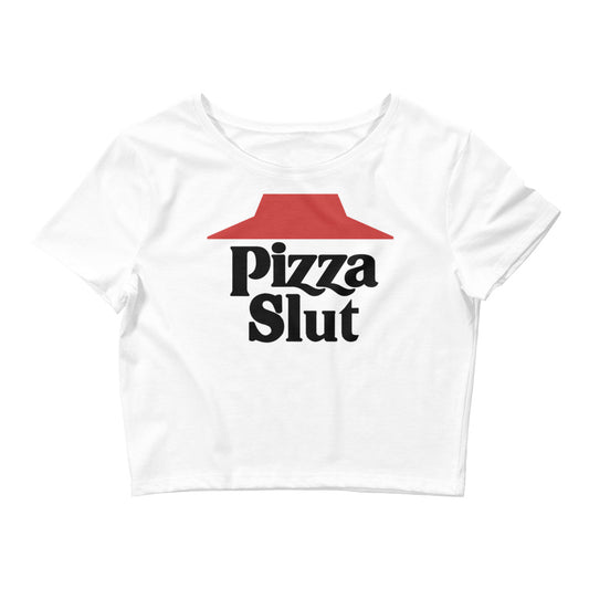 Pizza Slut Crop Tee